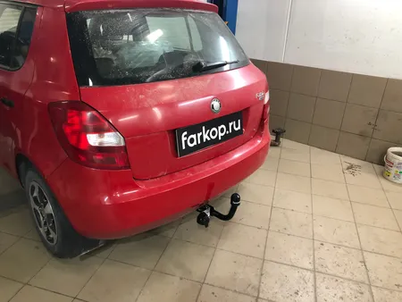 Фаркоп Лидер Плюс для Skoda Fabia (хетчбек) 2007-2015 Арт. S102-A S102-A в Томск