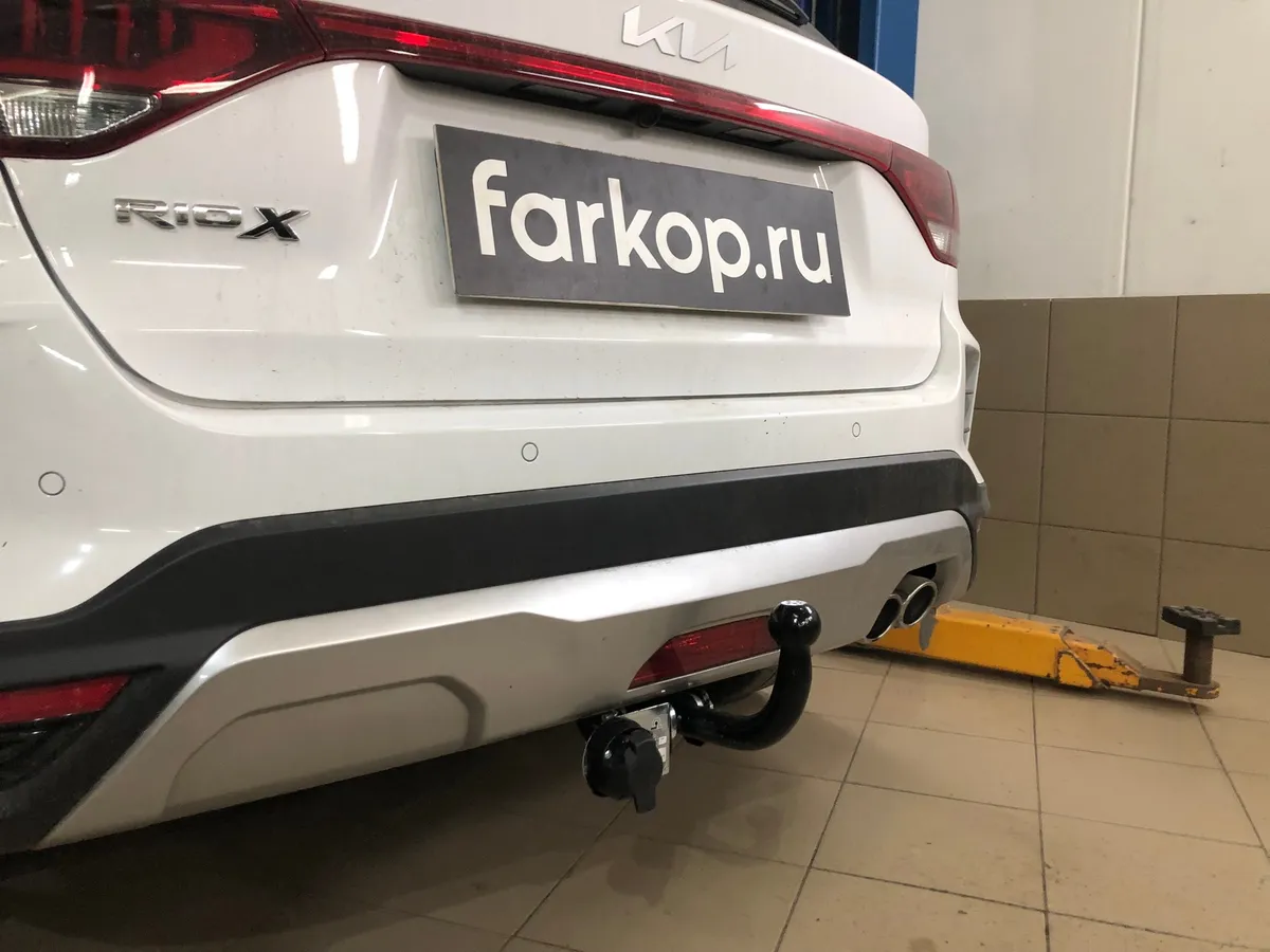 Фаркоп Лидер Плюс для Kia Rio X 2021- K123-A в Томск Фаркоп Лидер Плюс для Kia Rio X 2021- K123-A в Томск