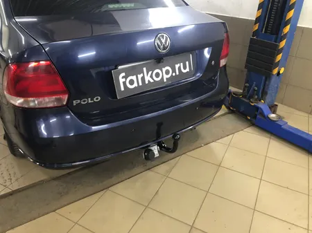 Фаркоп Лидер Плюс для Volkswagen Polo (седан) 2010-2020 V125-A в Томск
