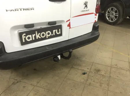 Фаркоп Steinhof для Peugeot Partner 2008-, (L2) C-015 в Томск