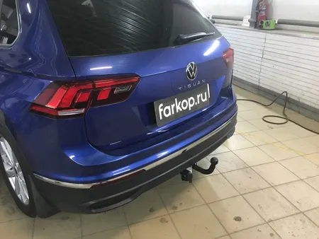 Фаркоп Лидер Плюс для Volkswagen Tiguan 2017- V123-A в Томск
