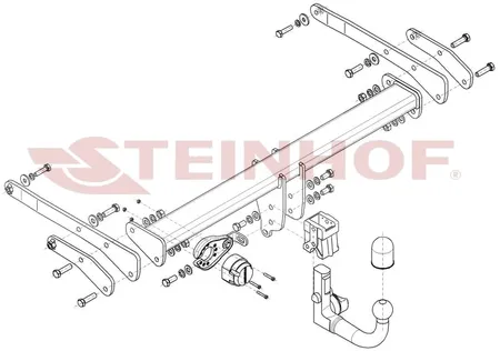 Фаркоп Steinhof для Audi Q5 2026- A-112 в Томск