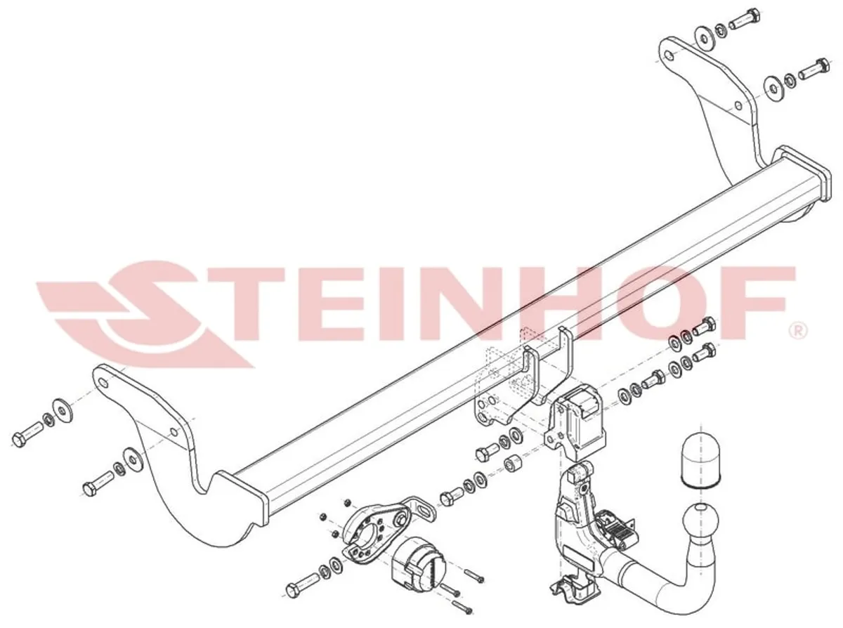 Фаркоп Steinhof для Lexus RX 2022- Арт. L-176 L-176 в Томск Фаркоп Steinhof для Lexus RX 2022- Арт. L-176 L-176 в Томск