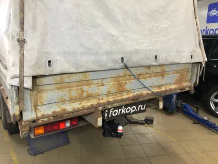 Фаркоп Трейлер для Gaz Газель 330202 удлиненная база (в т.ч. Gaz 33023 Фермер удлин.) Арт. 330202.K2 330202.K2 в Томск
