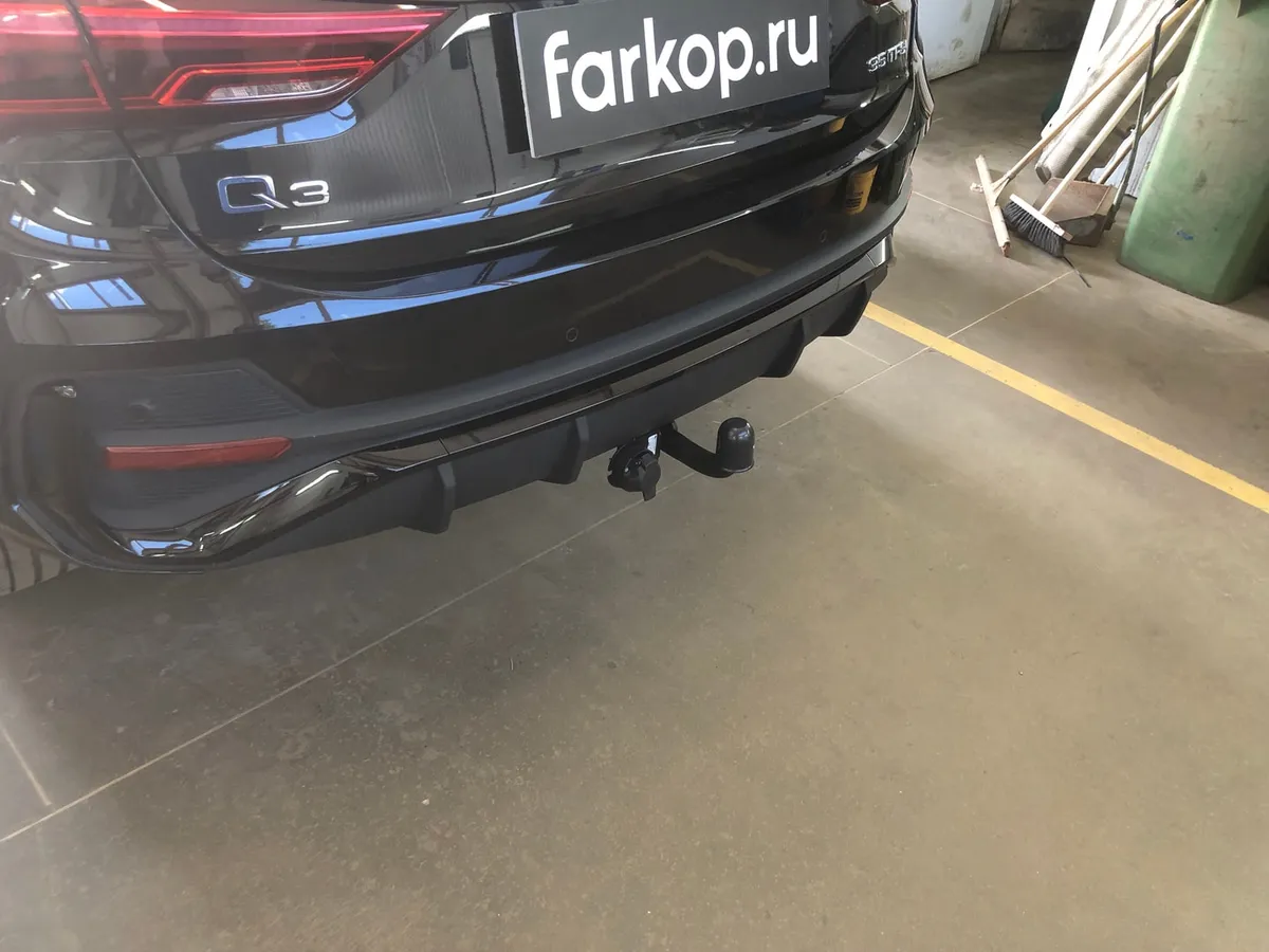 Фаркоп Steinhof для Audi Q3 (Sportback) 2019- A-117 в Томск Фаркоп Steinhof для Audi Q3 (Sportback) 2019- A-117 в Томск