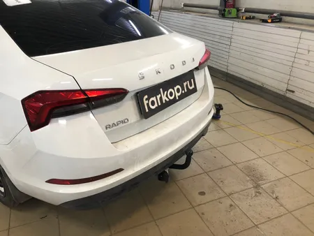 Фаркоп Лидер Плюс для Skoda Rapid 2019- V125-A в Томск