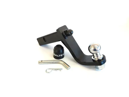 Вставка фаркопа под американский квадрат 50х50 с антистуком для Toyota Tundra 2021- (занижение 9,2 см) TowRus KU-07 в Томск
