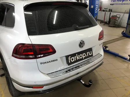 Фаркоп Oris для Volkswagen Touareg 2010-2018, кроме R-Line 3555-D2 в Томск