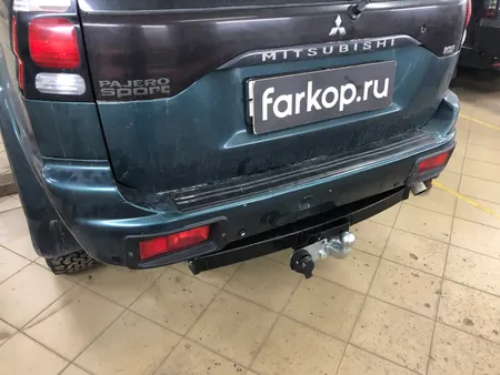 Фаркоп Лидер Плюс для Mitsubishi Pajero Sport 1998-2008 M107-F в Томск