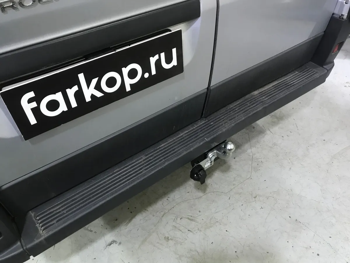Фаркоп Лидер Плюс для Peugeot Boxer (L4) 2006- P105-F в Томск Фаркоп Лидер Плюс для Peugeot Boxer (L4) 2006- P105-F в Томск