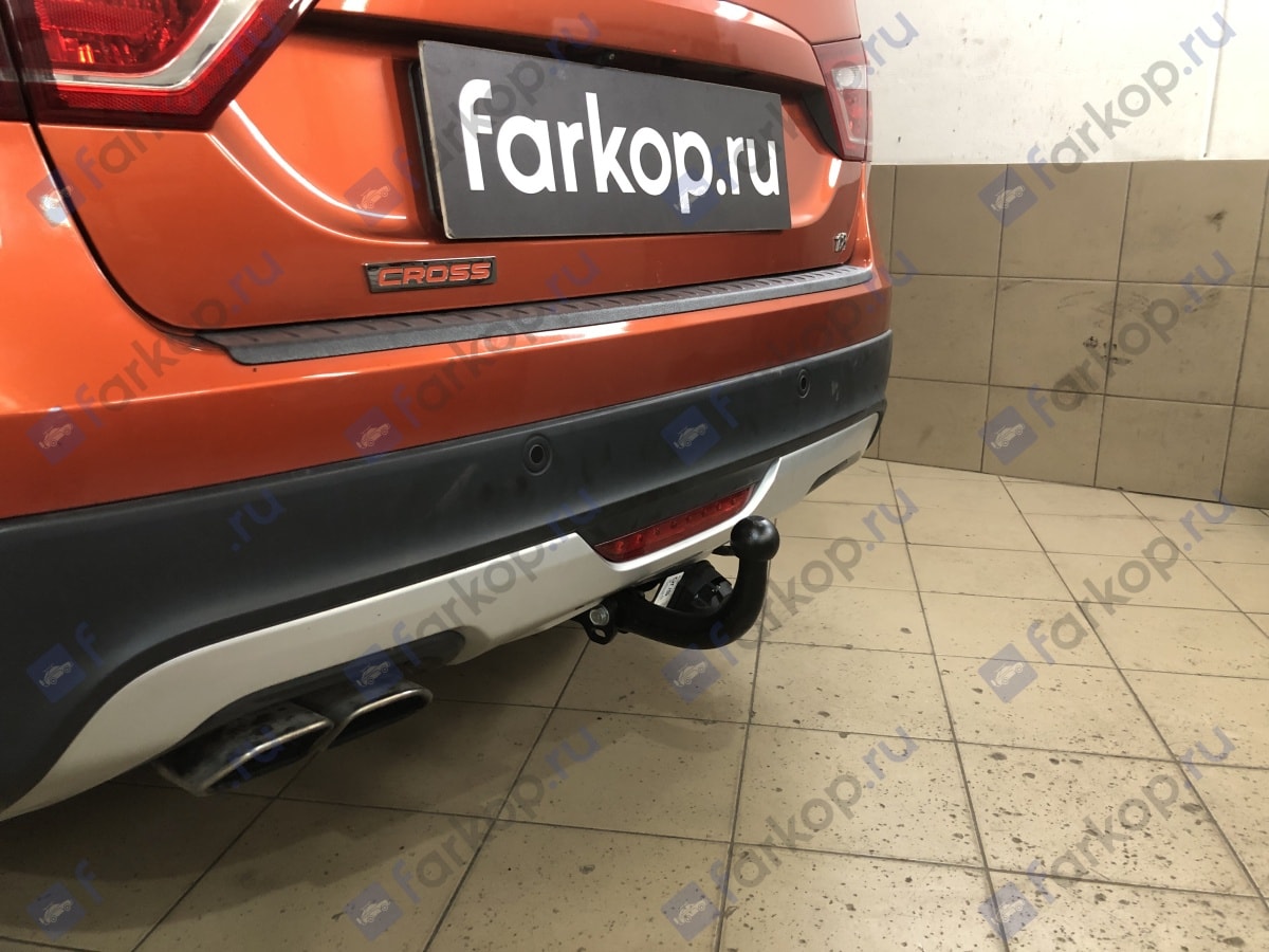 Установили фаркоп Oris для Lada Vesta SW Cross 2019 г.в. Установили фаркоп Oris для Lada Vesta SW Cross 2019 г.в.