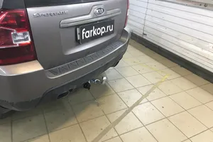 Установили фаркоп Лидер Плюс для Kia Sportage 2005-2010 г.в.